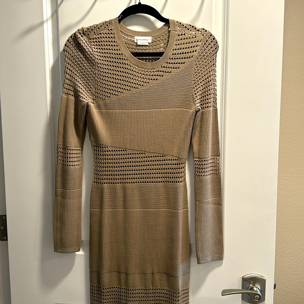 Taupe Midi Dress